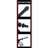 Hidden Desire Gode Easy-Lock Ribbed 19 x 4cm
